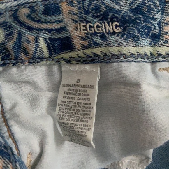 American Eagle Paisley Jegging - Picture 3 of 3
